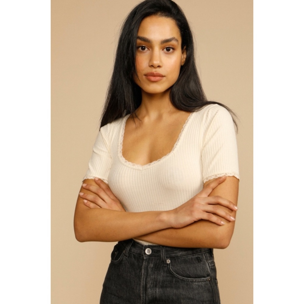 Rouje Giuia Stretch Top Size 34